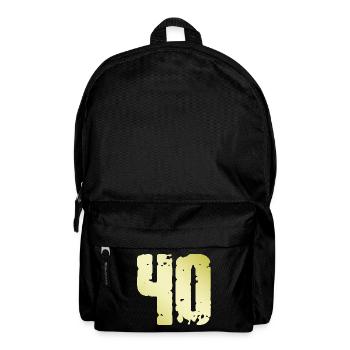 40 Nombre Vintage - Sac à dos - noir - Devant