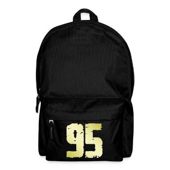 95 Nombre Vintage - Sac à dos - noir - Devant