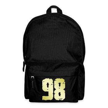 98 Number Vintage - Backpack - black - Front
