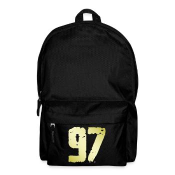 97 Nombre Vintage - Sac à dos - noir - Devant