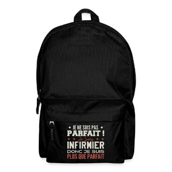 Krankenschwester, der Traumberuf im Rampenlicht - Rucksack - Schwarz - Vorne