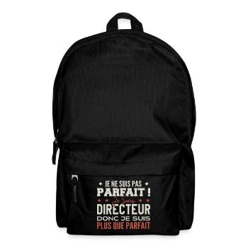 Regisseur, der Traumberuf im Rampenlicht - Rucksack - Schwarz - Vorne