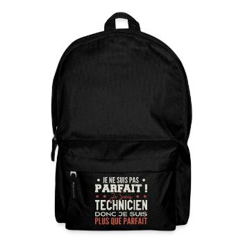 A Technician, the Dream Profession in the Spotlight - Backpack - black - Front