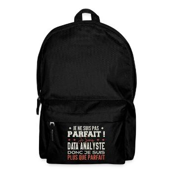 Data Analyst, the Dream Job in the Spotlight - Backpack - black - Front