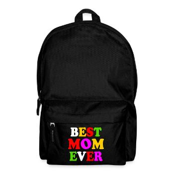 Best mom ever - Backpack - black - Front