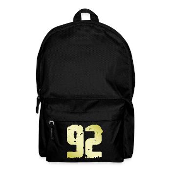 92 Number Vintage - Backpack - black - Front