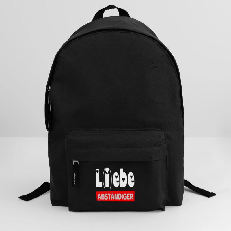 lebe anständiger II Rucksack