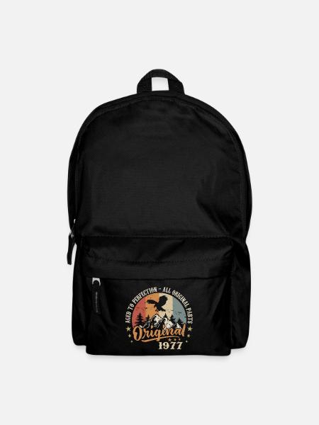 Original 1977 Jahrgang Vintage 1977 Geburtstag - Rucksack - Schwarz