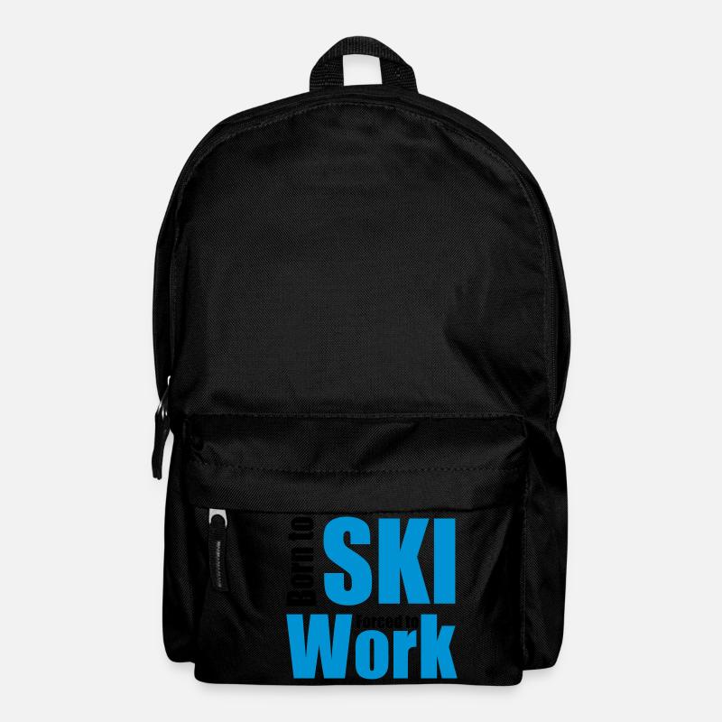 ski - Rucksack - Schwarz