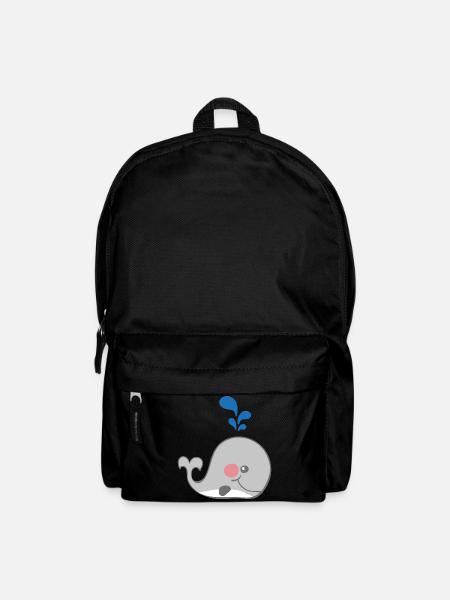 Wal - Rucksack - Schwarz