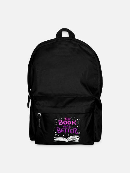 The Book was Better - Rucksack - Schwarz