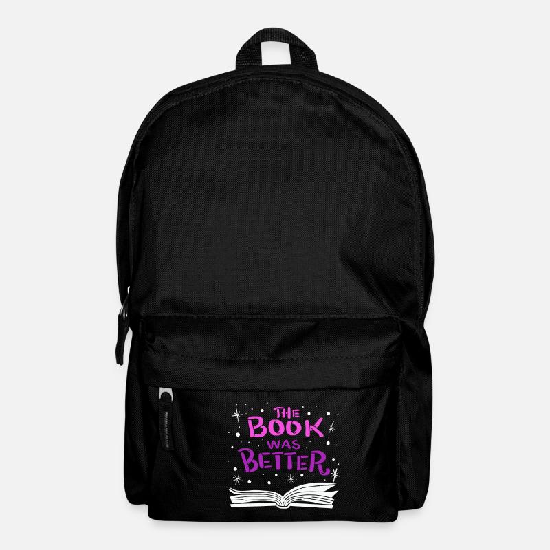 The Book was Better - Backpack - black