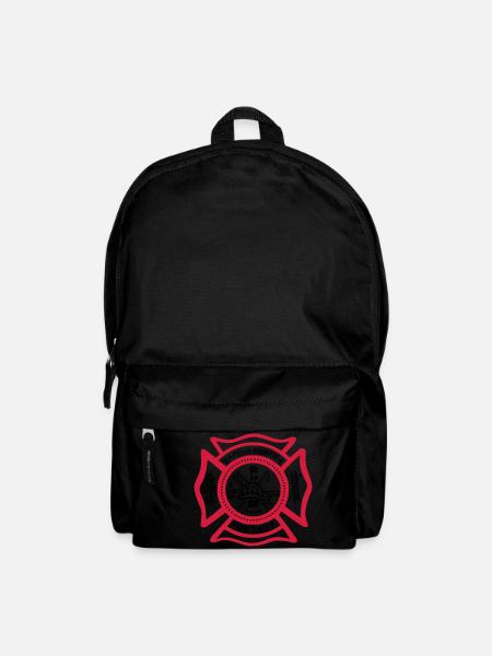 blason sapeur pompier - Sac à dos - noir