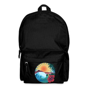 Vibes of Hawaii - Rucksack - Schwarz - Vorne