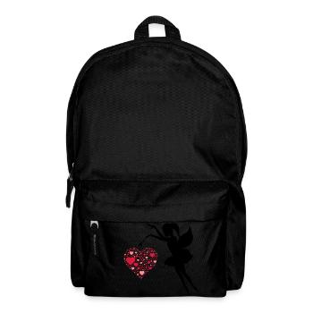 fee_love_001 - Rucksack - Schwarz - Vorne