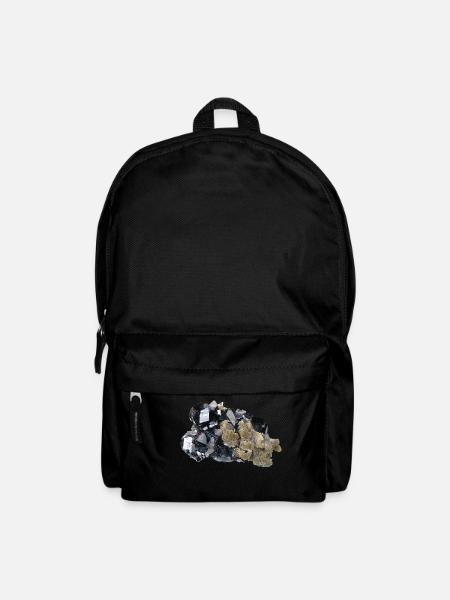 Cassiterite Cassiterite étain cristal minéral - Sac à dos - noir