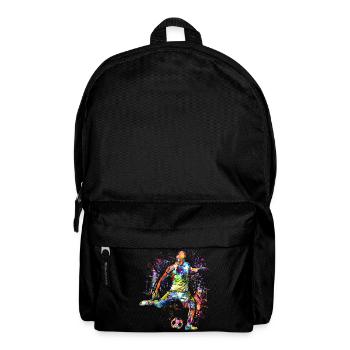 Jouer au football - Football - Joueurs de football - Sac à dos - noir - Devant