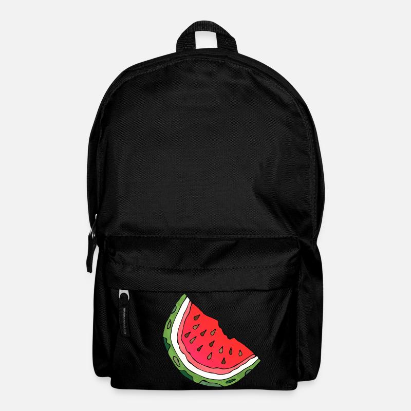 Wassermelone - Rucksack - Schwarz