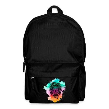 Lion Lion King Jungle Africa Safari Animal - Backpack - black - Front