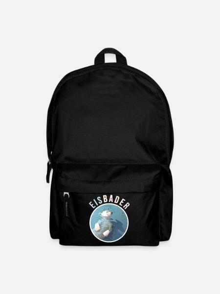 winterbader eisbär eisbader cool cold water arktis - Rucksack - Schwarz