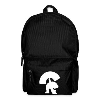 Romain. Casque romain. - Sac à dos - noir - Devant