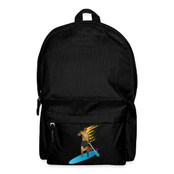 Stand up paddling - Man with paddle board - Backpack - black - Front
