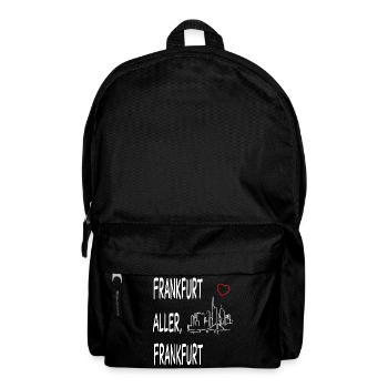 FRANKFURT ALLER FRANKFURT - Rucksack - Schwarz - Vorne