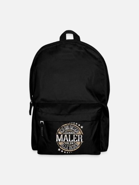 Maler - Rucksack - Schwarz