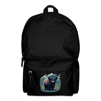 Kleiner Yak - Rucksack - Schwarz - Vorne