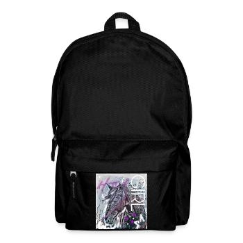 Hey Girl Horse Head - Backpack - black - Front