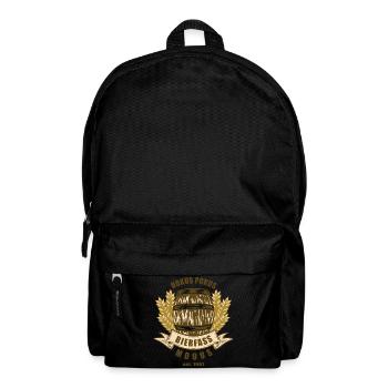 Beer keg mode - Backpack - black - Front