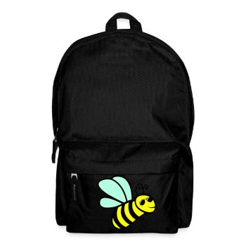 biene cool - Rucksack - Schwarz - Vorne