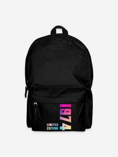 1974 Limited Edition 50. Geburtstag Geschenk Retro - Rucksack - Schwarz