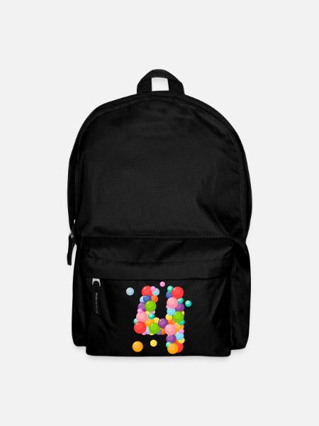 4 Jahre, 4 Jahre, Ich bin 4 Jahre alt, Geburtstag 4 Jahre - Rucksack - Schwarz