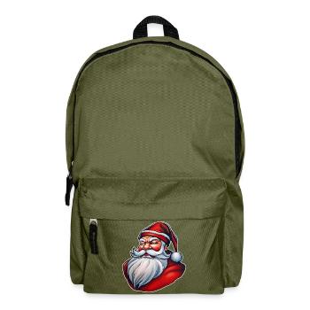 Grimmiger Weihnachsmann - Rucksack - Olivgrün - Vorne