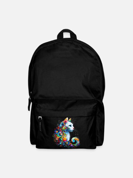 Katze - Rucksack - Schwarz