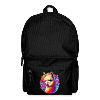 Alpaka - Rucksack - Schwarz - Vorne
