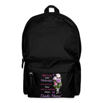 Happy Mother's Day - Backpack - black - Front