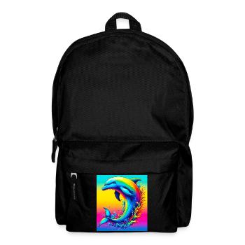 dauphin - Sac à dos - noir - Devant