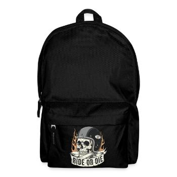 Rouler ou mourir - Sac à dos - noir - Devant