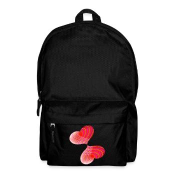 Hearts in Love | Couple | Love | Gift - Backpack - black - Front