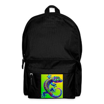 Gecko - Rucksack - Schwarz - Vorne