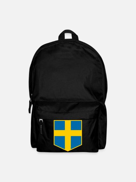 Schweden - Rucksack - Schwarz
