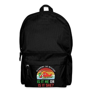 Werdender Papa werdende Väter Weihnachten - Rucksack - Schwarz - Vorne