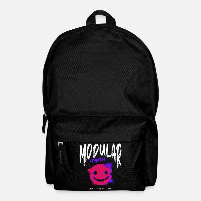 Modular Synth Synthesizer Waveform - Rucksack - Schwarz