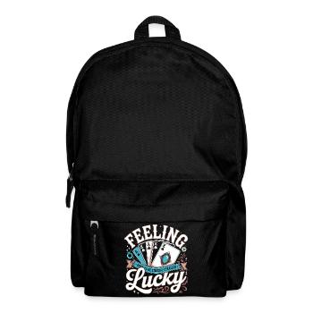 Jeux de hasard au poker - Lucky Day Poker - Sac à dos - noir - Devant