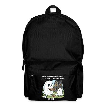 My favorite ghost - Backpack - black - Front