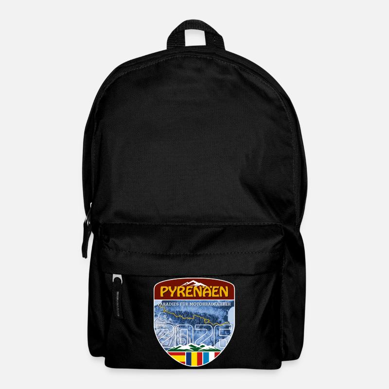 Pyrenäen 2026 | DE | Sticker - Rucksack - Schwarz