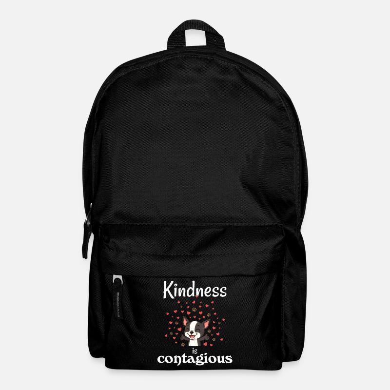 Boston - Freundlichkeit ist ansteckend - Rucksack - Schwarz