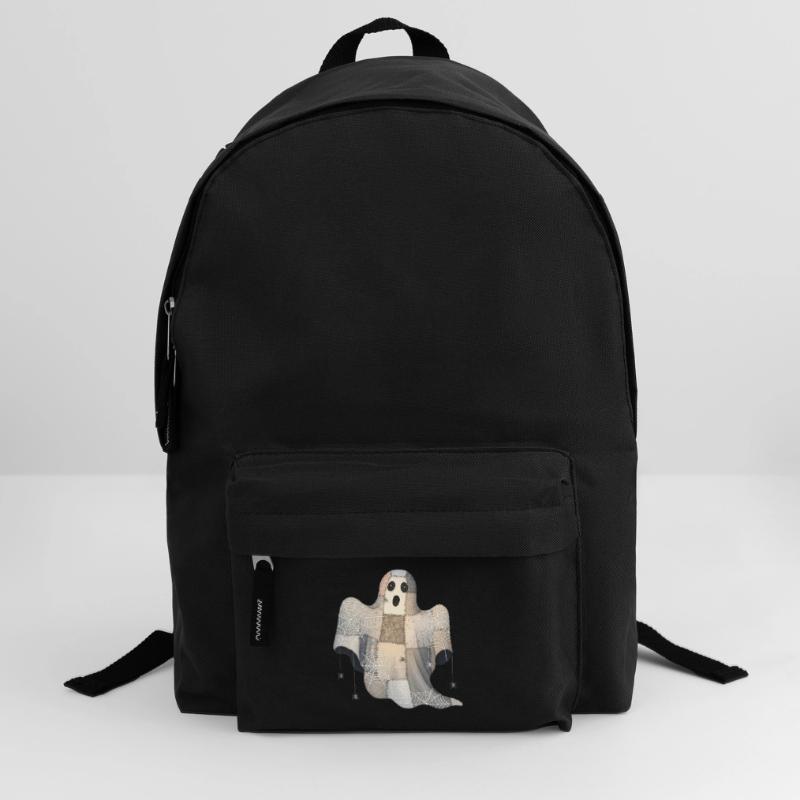 Patchwork Ghost with Spider Webs Backpack